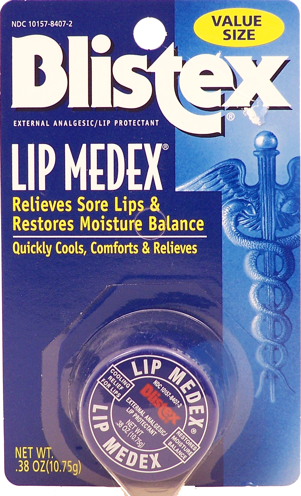 Blistex&nbsp;Lip Medex&nbsp;relieves sore lips & restores moisture balance Full-Size Picture